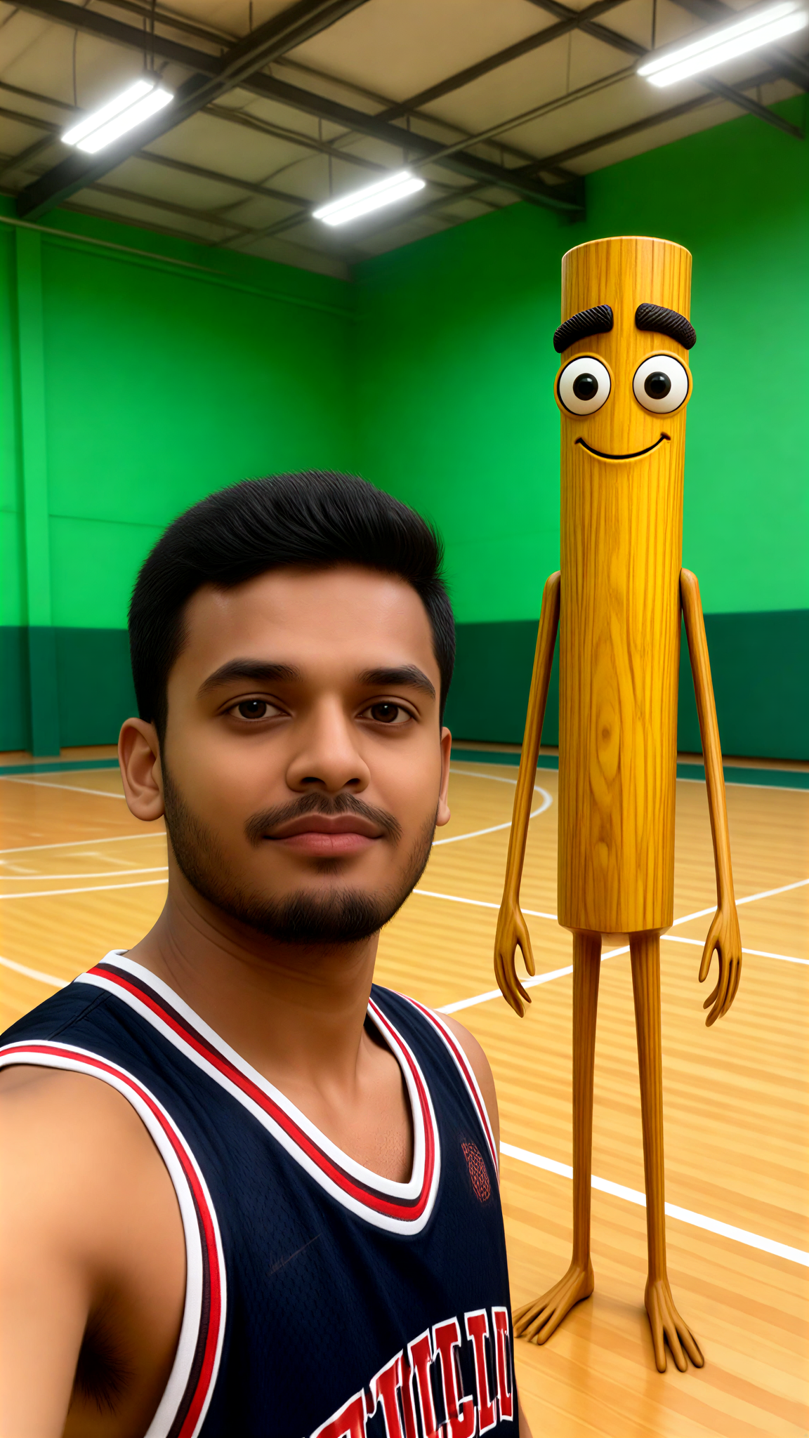 Sahur Gym Selfie image
