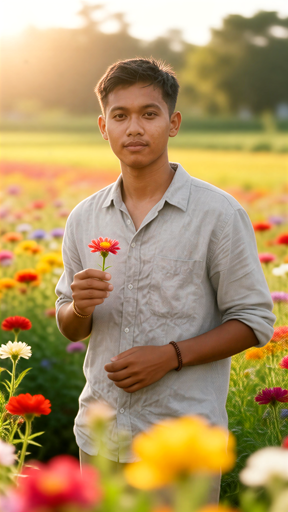 Flower Field Calm image