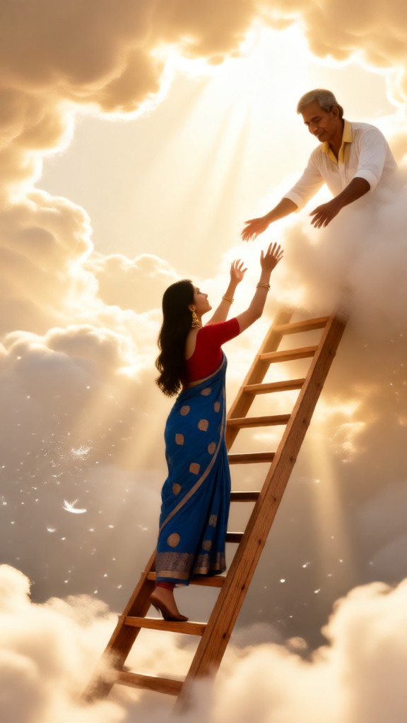 Embrace in the Clouds image