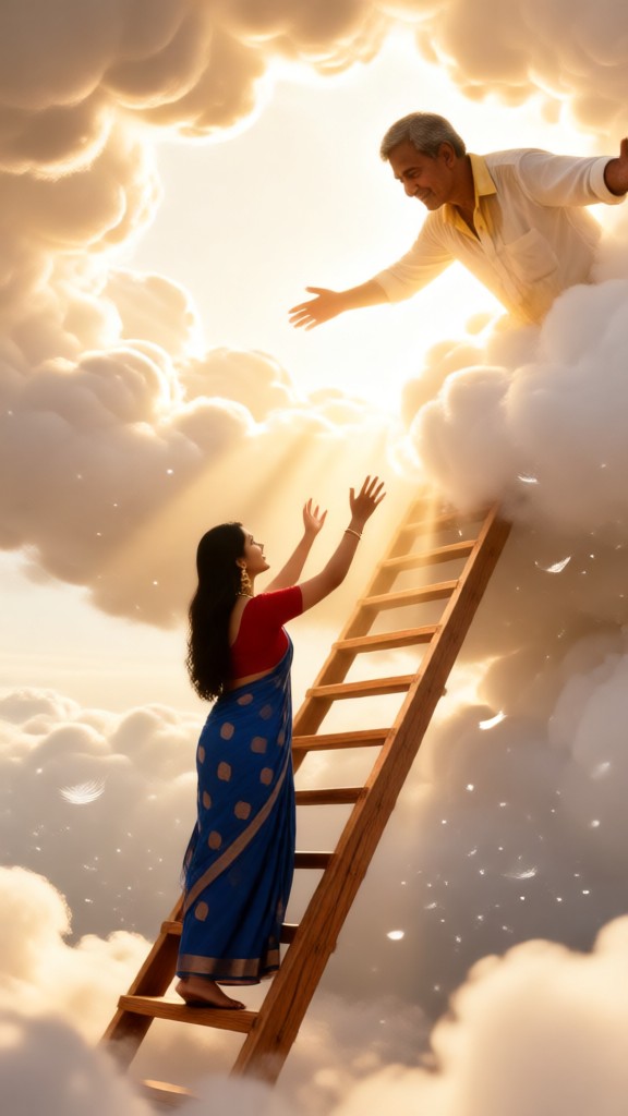 Embrace in the Clouds image