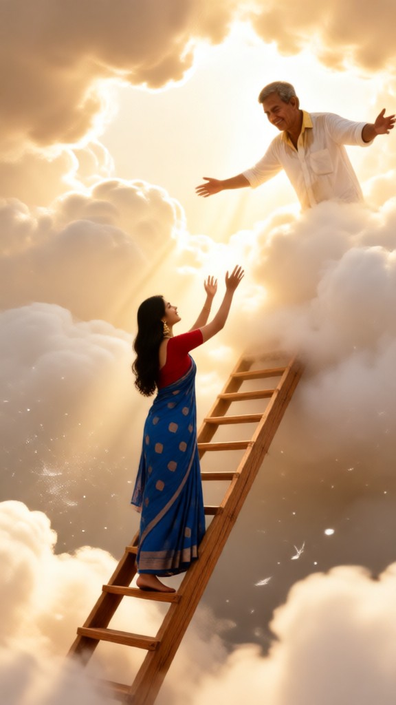 Embrace in the Clouds image
