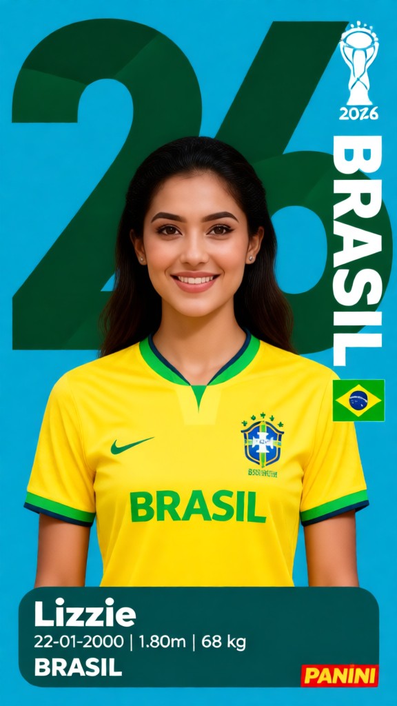 Brazil 2026 World Cup Card image