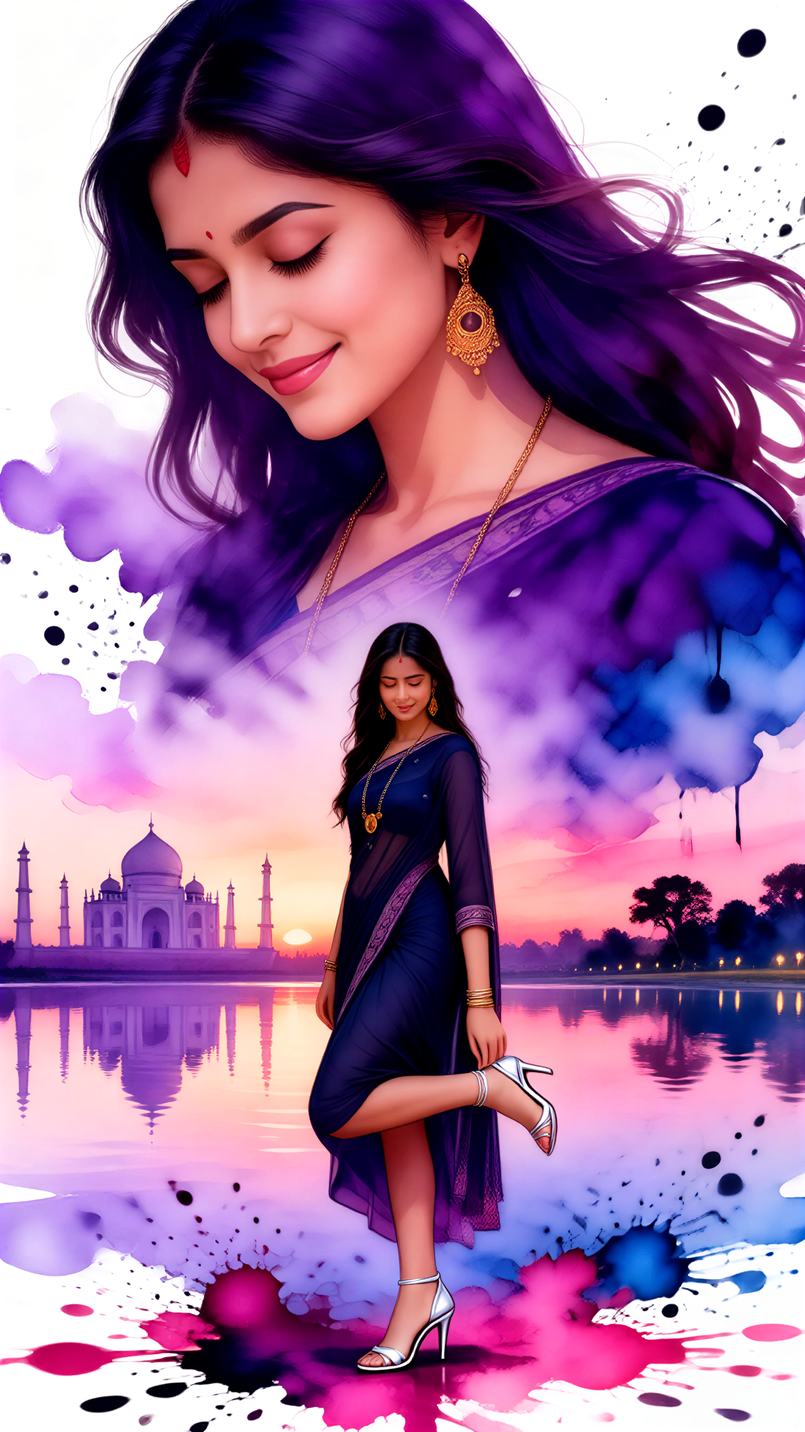 Watercolor Goddess image