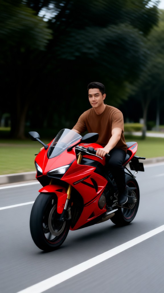Wind-Chasing Motorcycle image