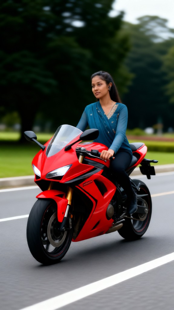 Wind-Chasing Motorcycle image