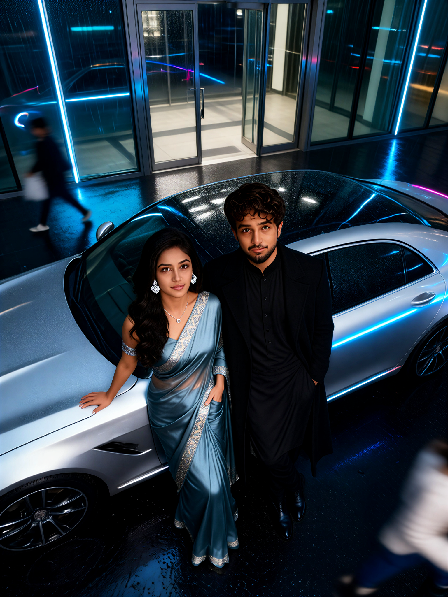 Glass Tower Couple image