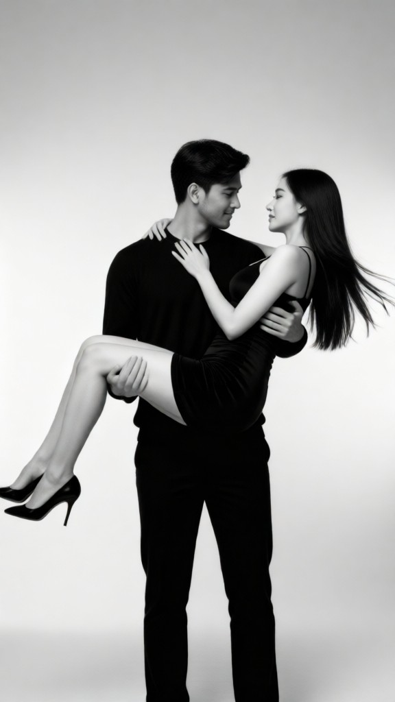 Sexy  Black & White Couple image