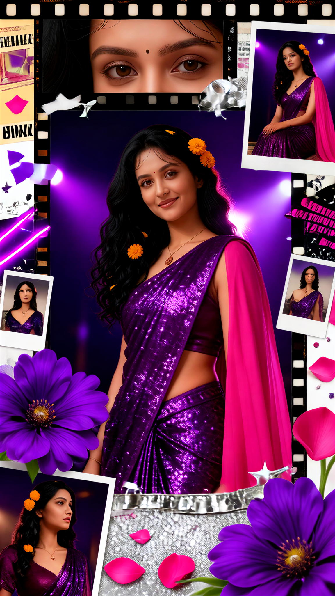 Bollywood Violet Poster image