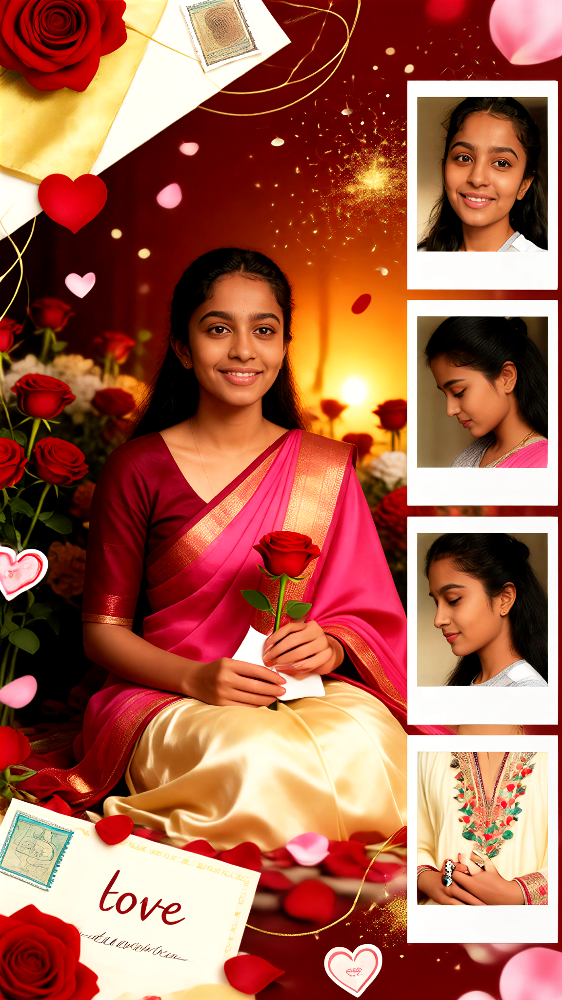 Couple Petal Strip image
