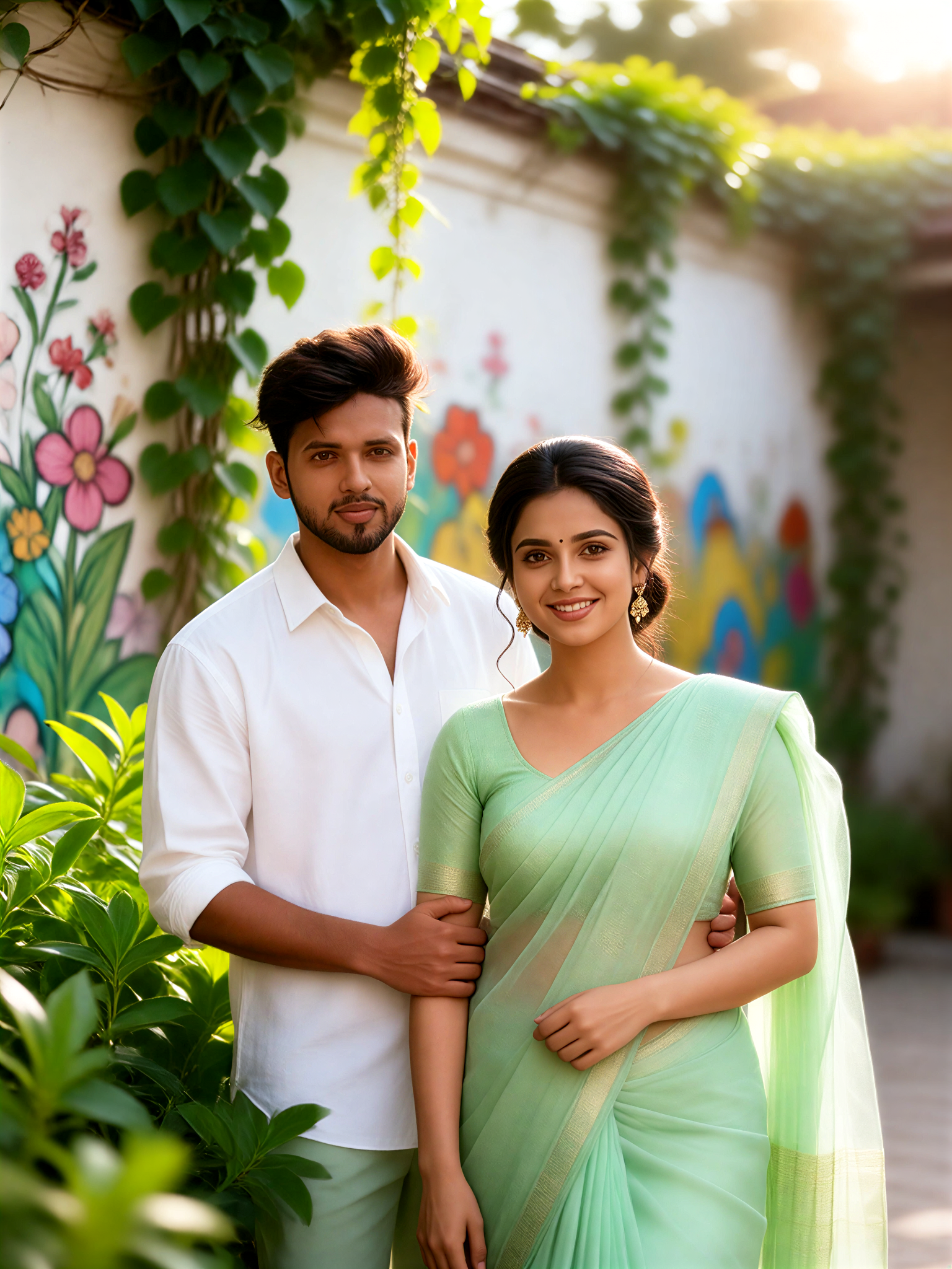 Soft Couple Garden image
