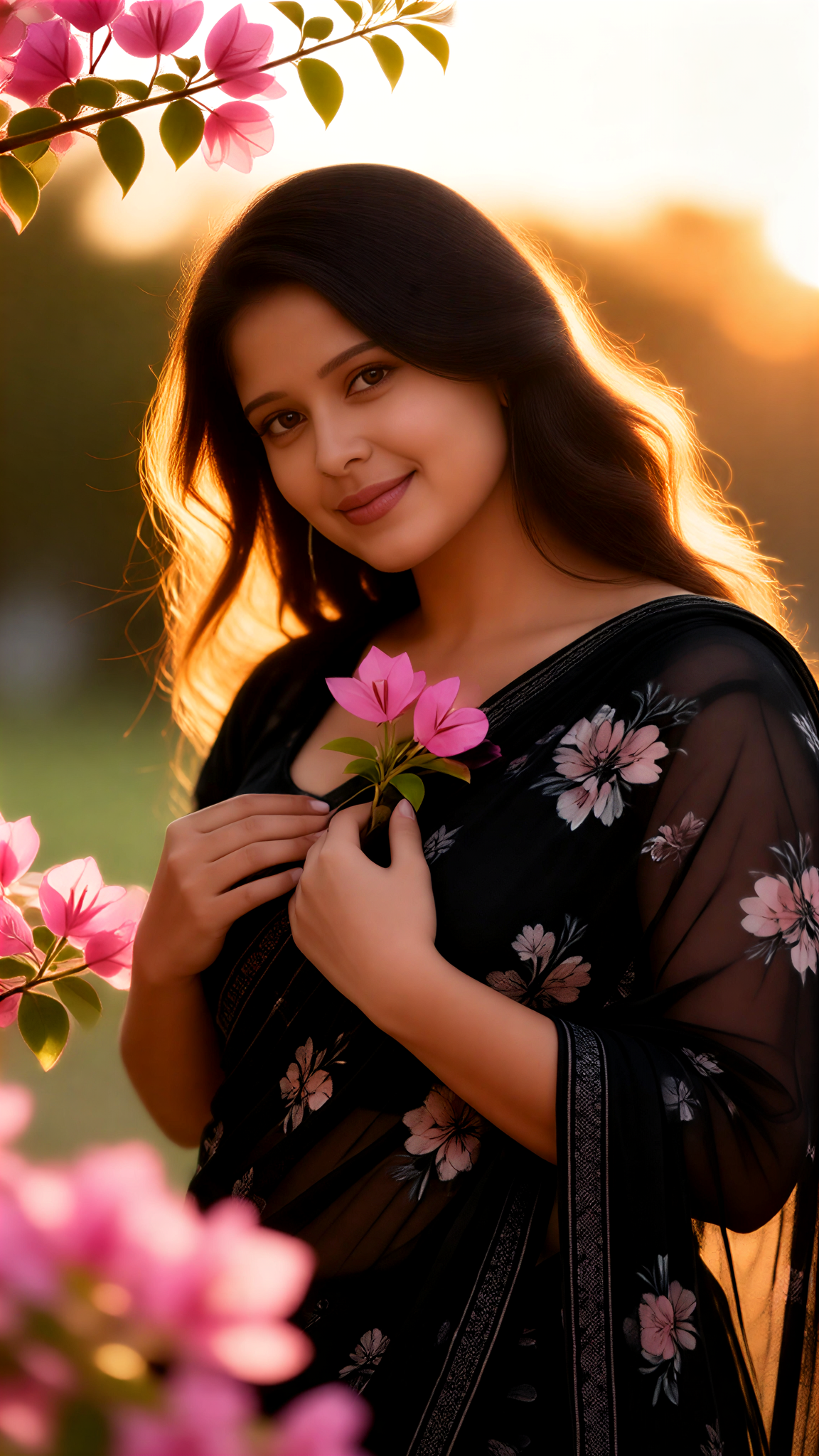 Photos taken under the bougainvillea image