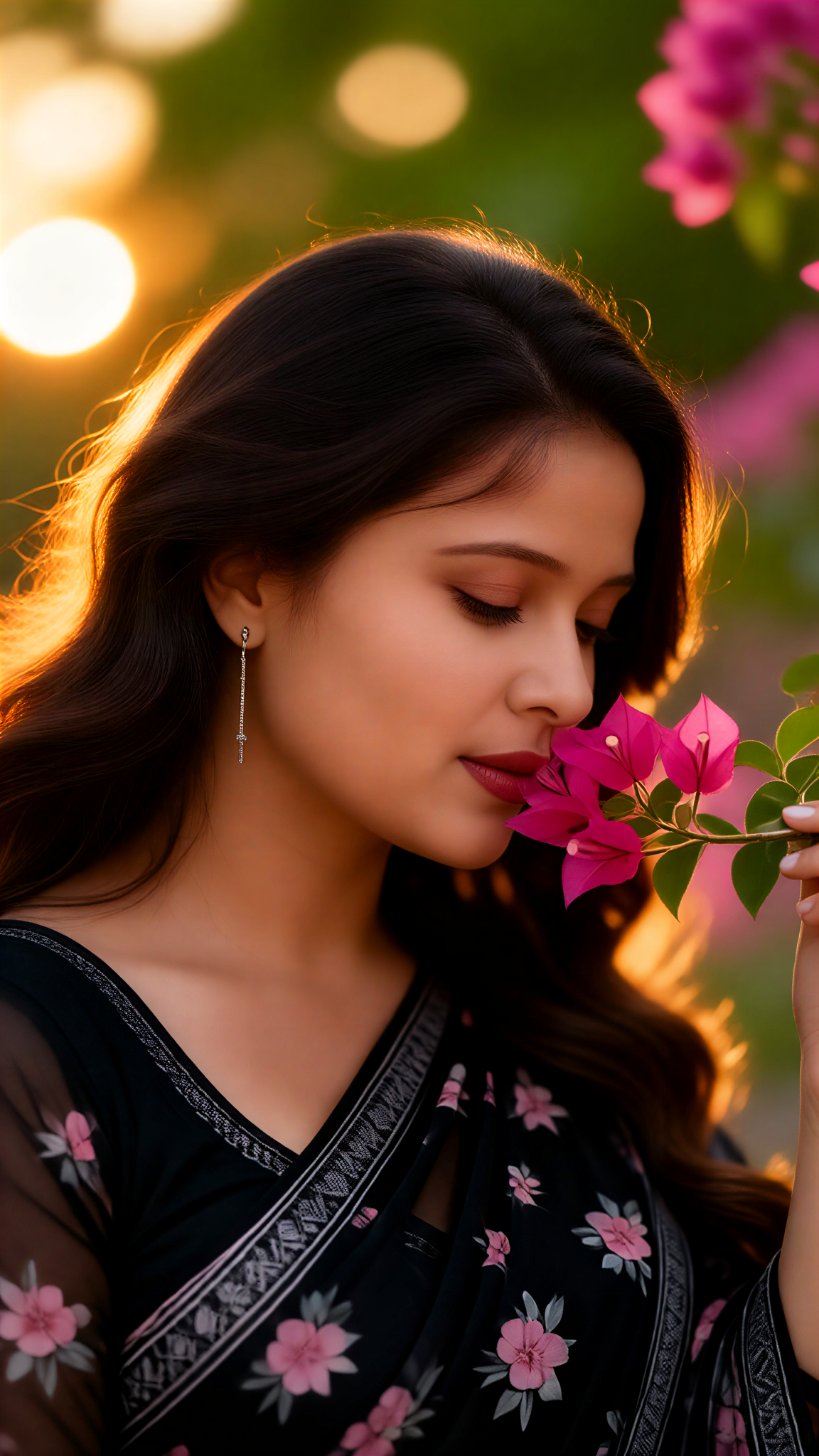 Photos taken under the bougainvillea image