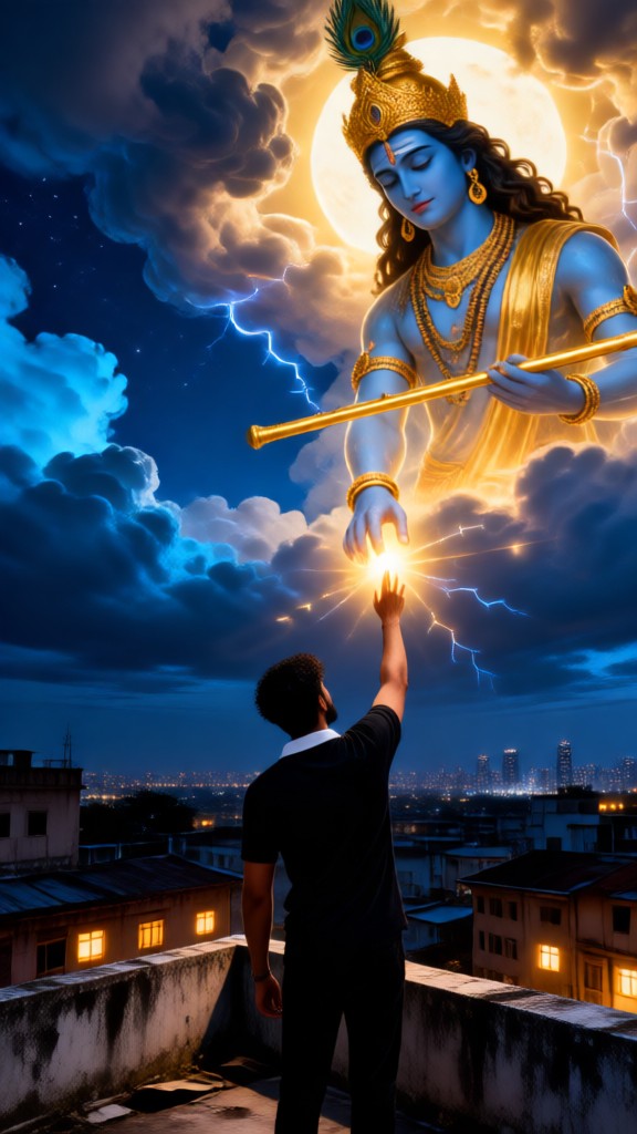 Sky Lord Krishna-p image