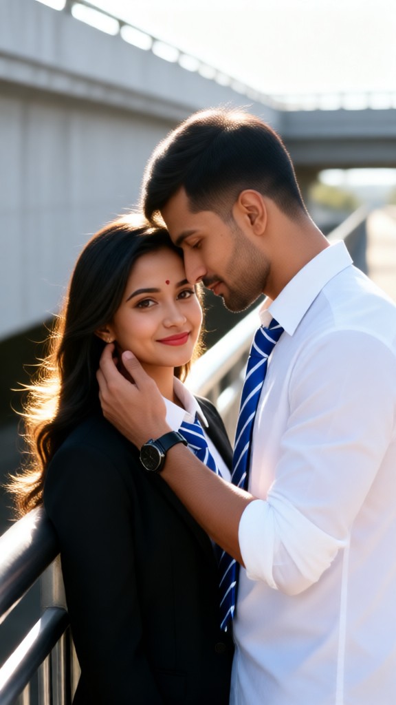 School couple-02 image
