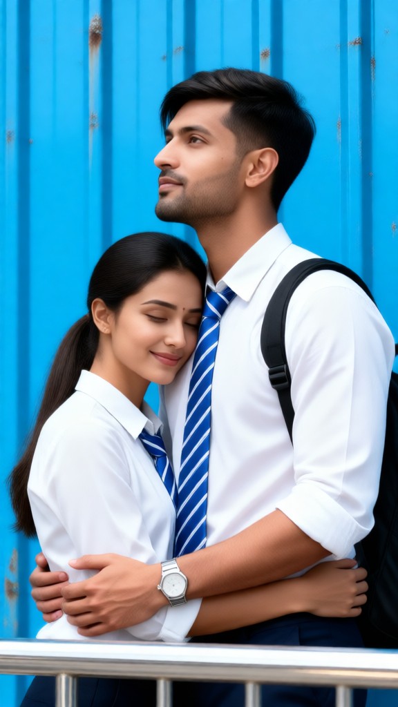 School couple-03 image
