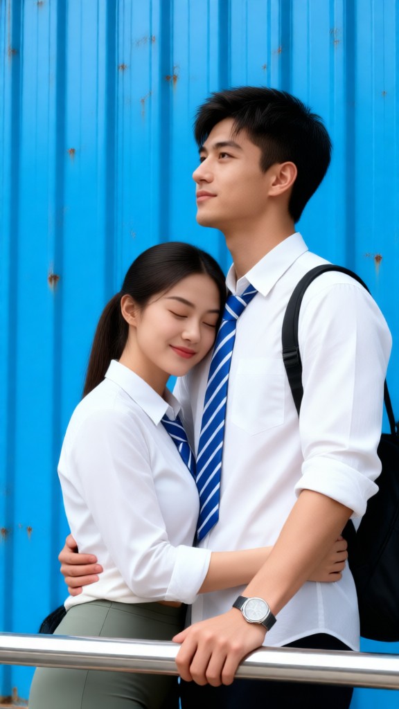 happy campus couple-03 image