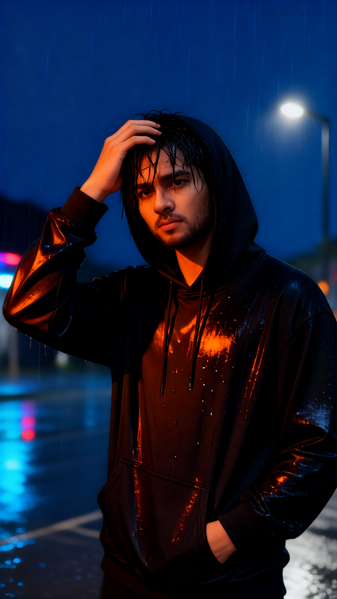 Wet Hair Hand image