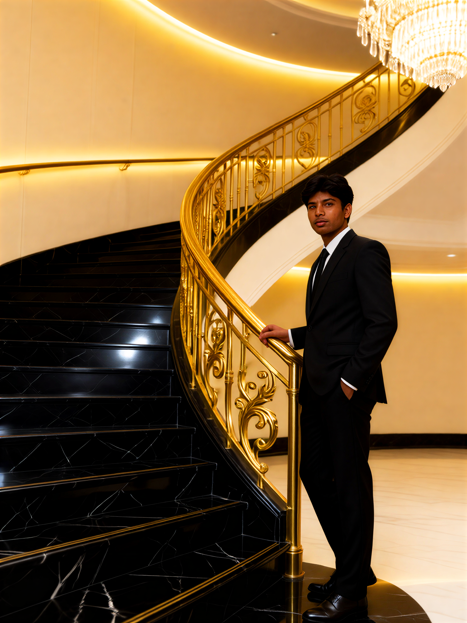 Gold Stair Entry image
