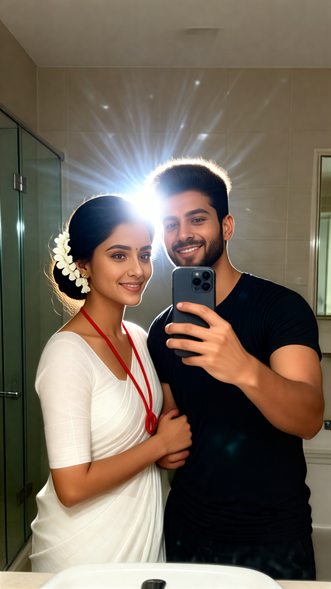 Luxury Couple Mirror image