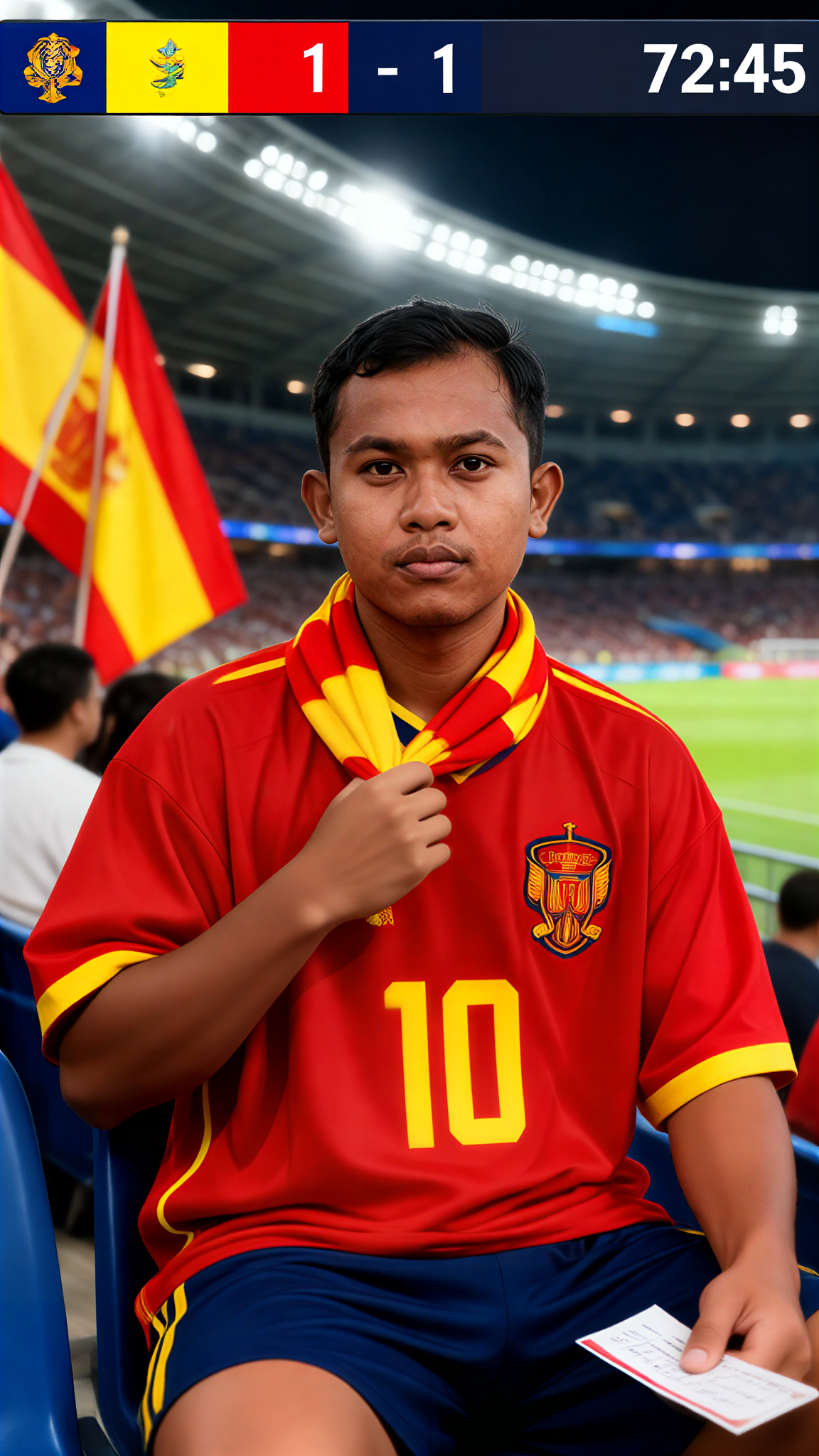 Spain Matchday Score image