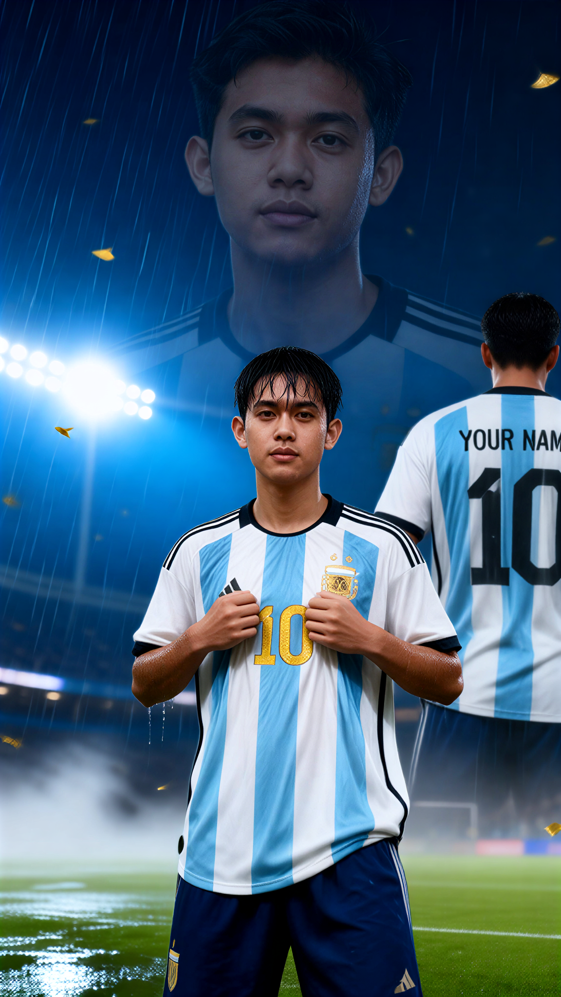 Argentina Final Rain Star image