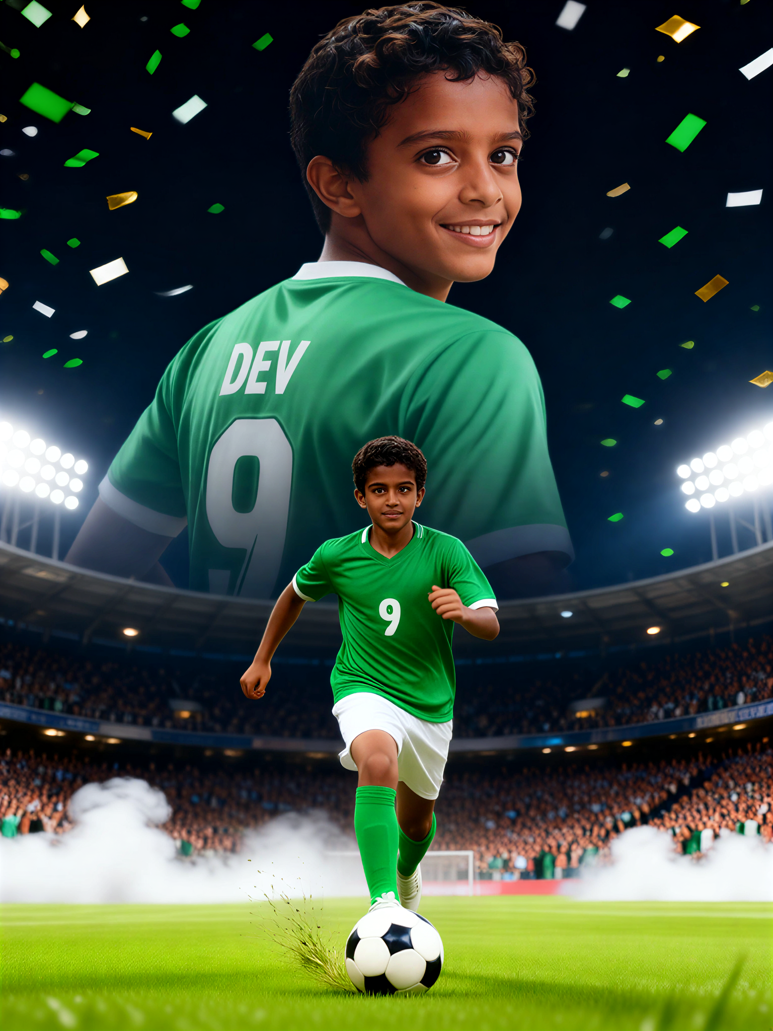 Green Champions Celebration Sprint Poster image