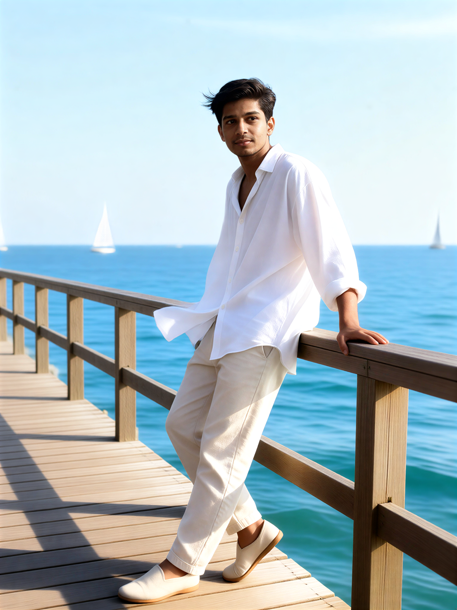 Coastal White Shirt image