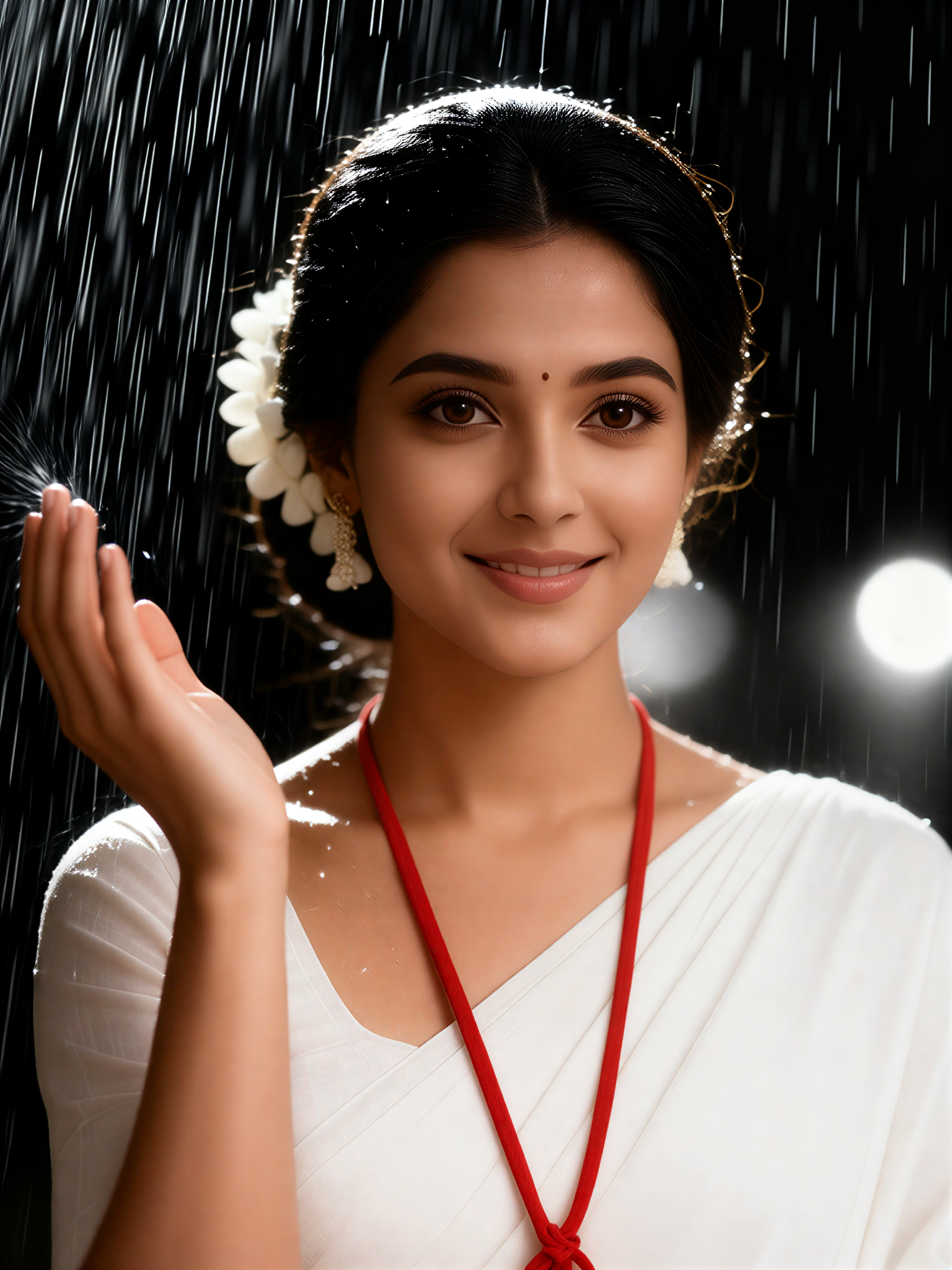 Wet Hair Soft Rain image