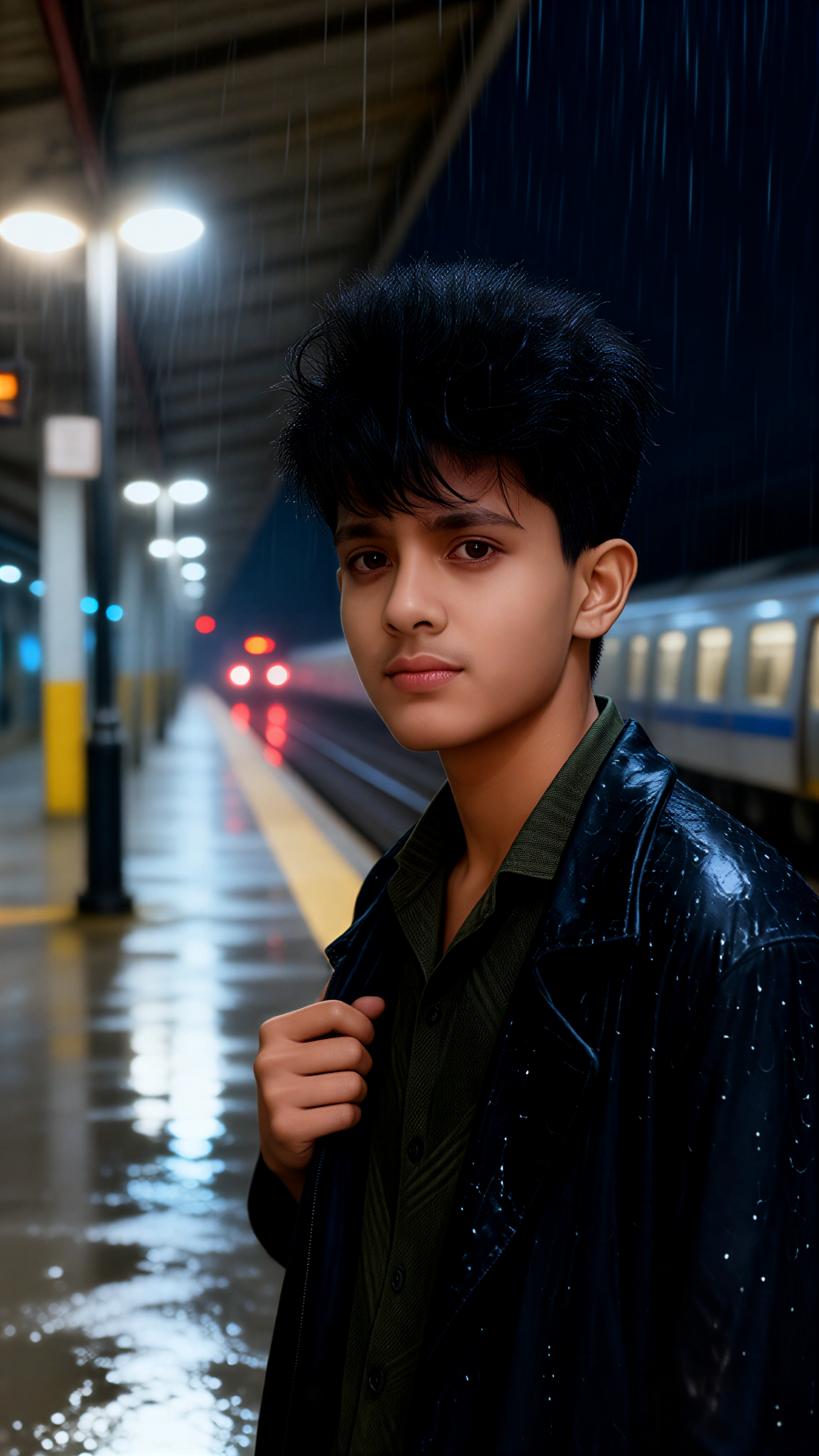 Lonely Station Rain image