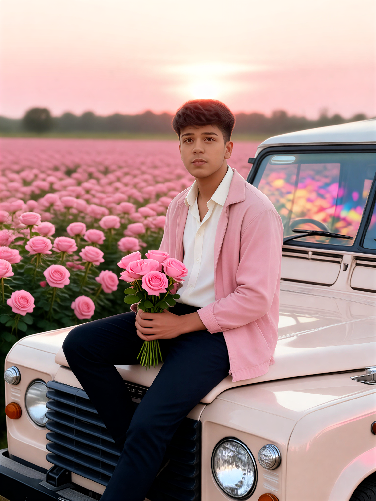 Pink Gentleman Hood Seat image