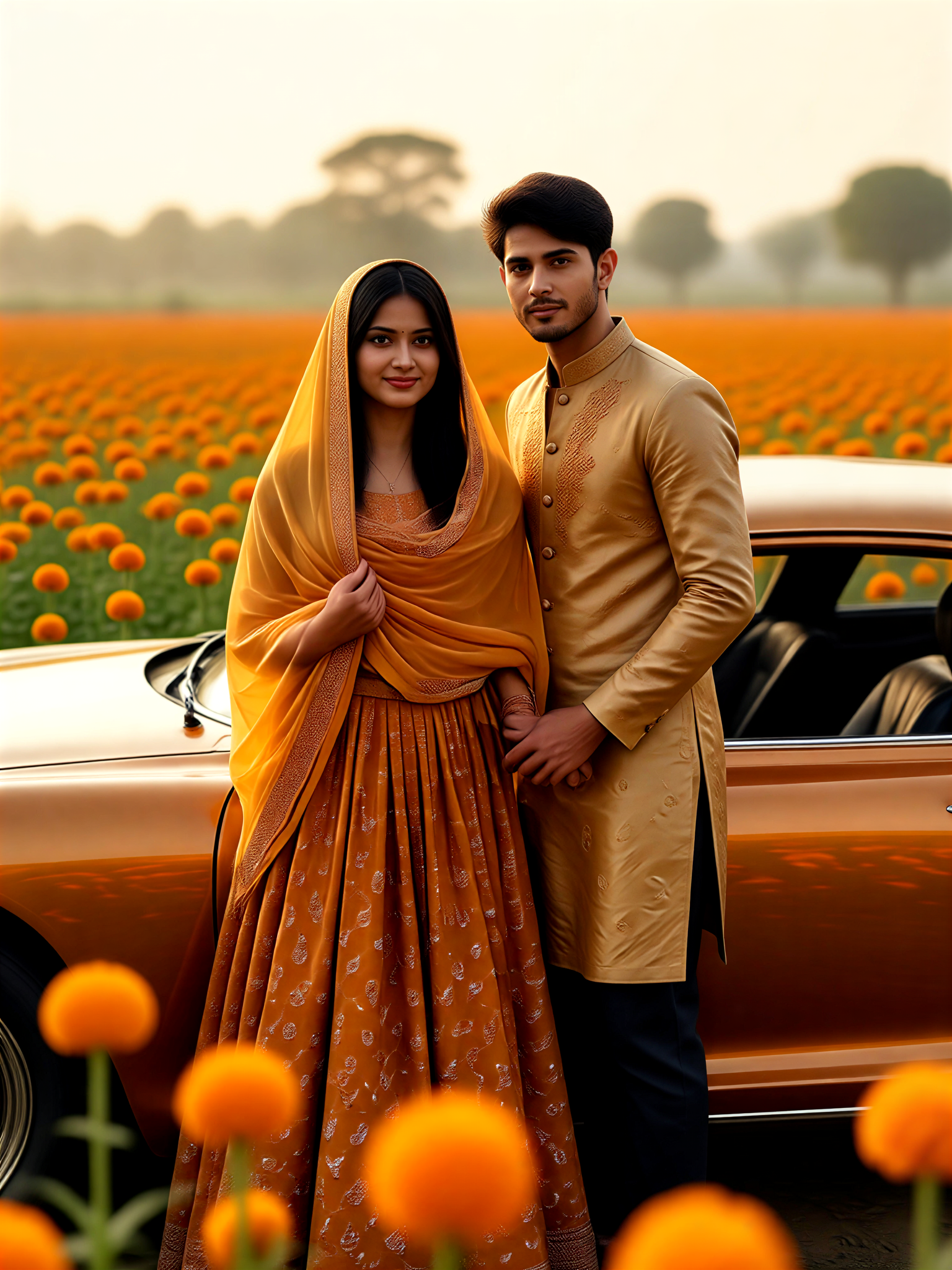 Traditional Marigold Car image
