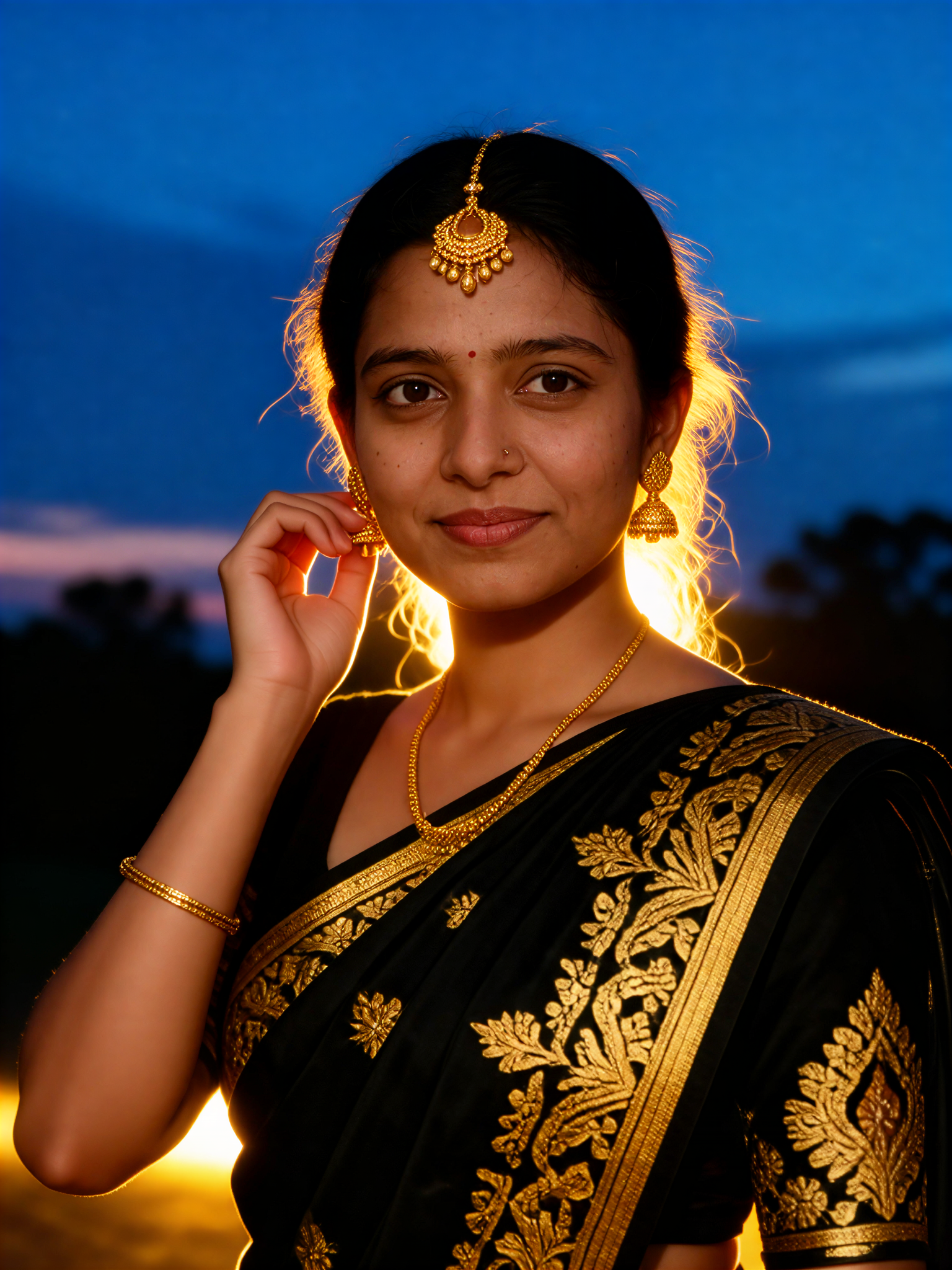 Black Gold Twilight Jewel image