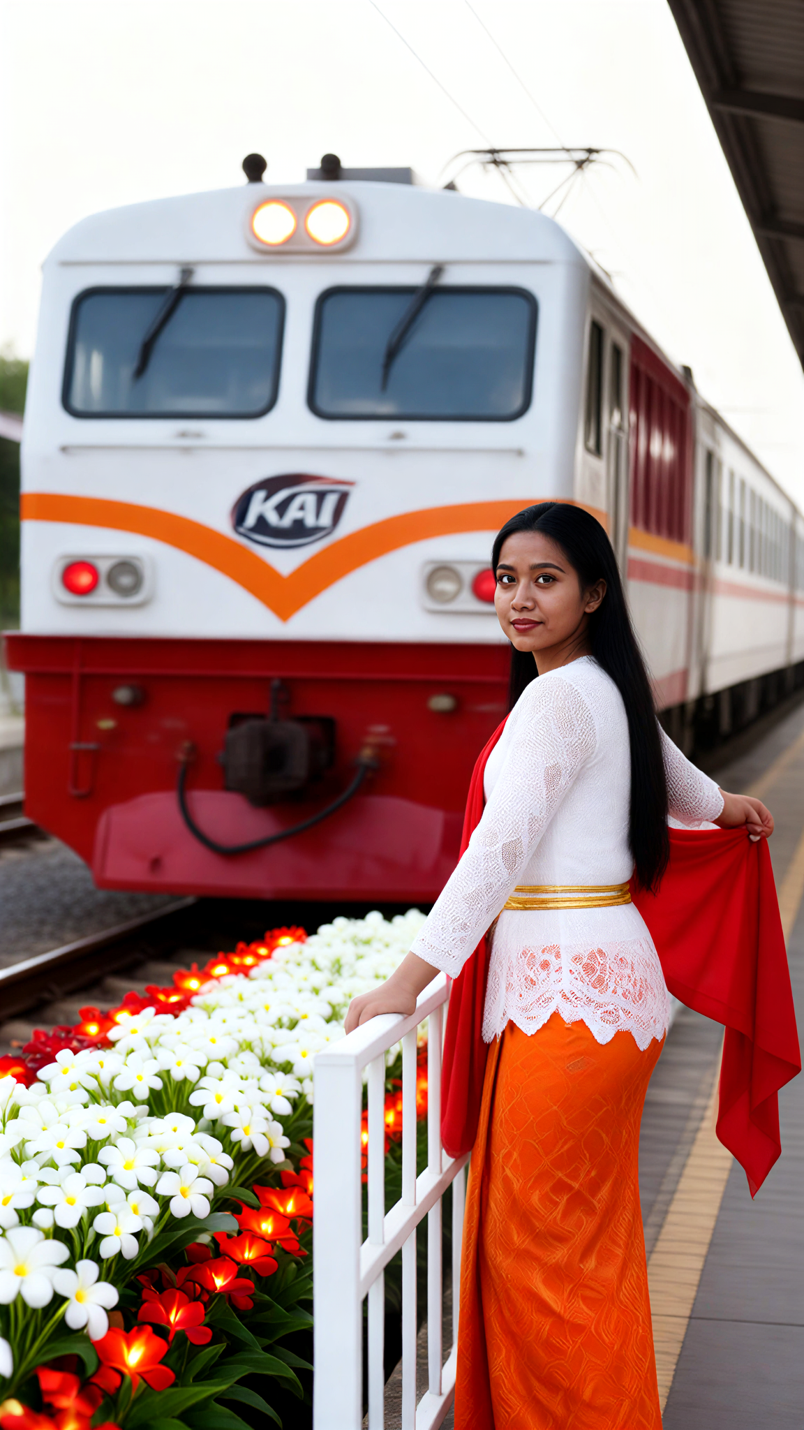 KAI Tricolor Kebaya Bride image