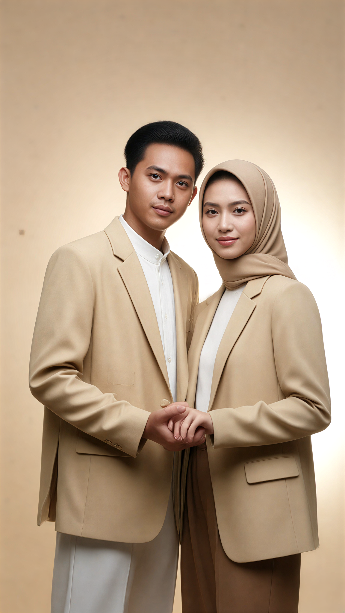 Minimal Beige Couple image