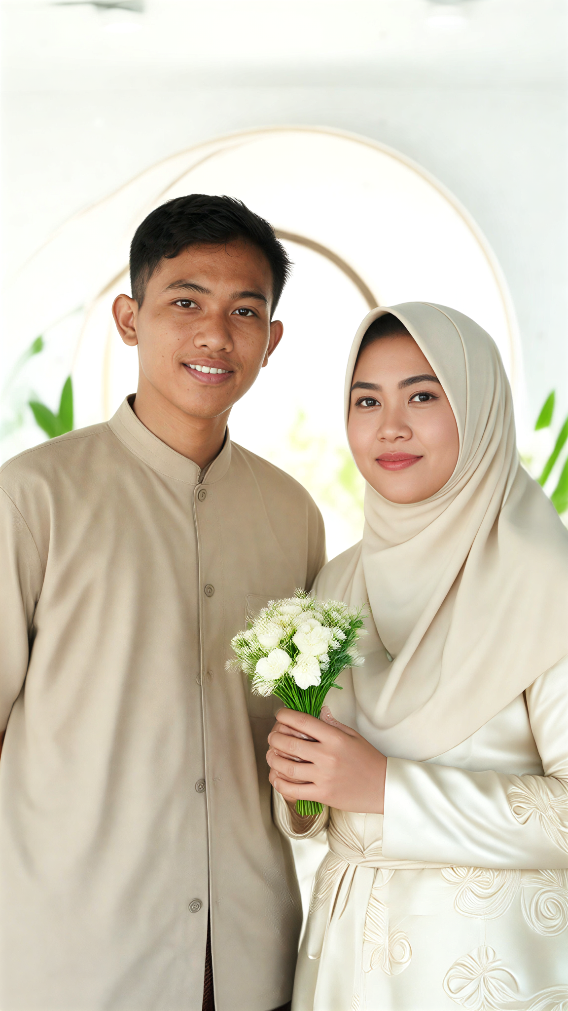 Halal Couple Portrait image