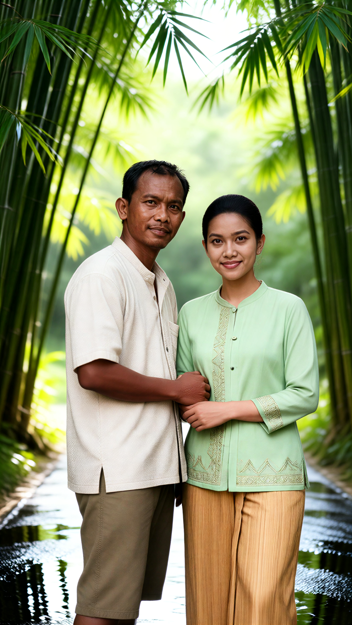 Fresh Bamboo Portrait image