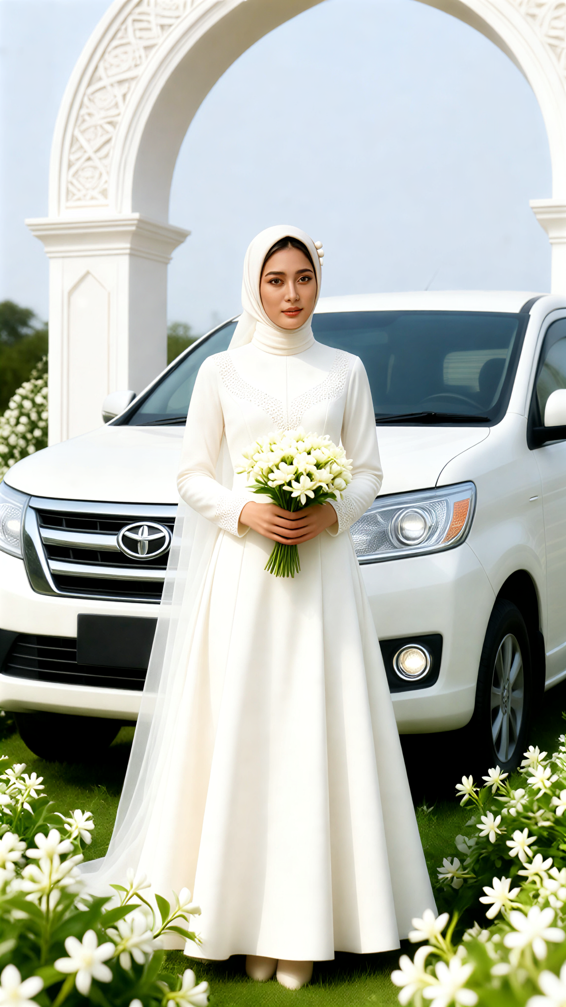 Ivory Hijab Innova image