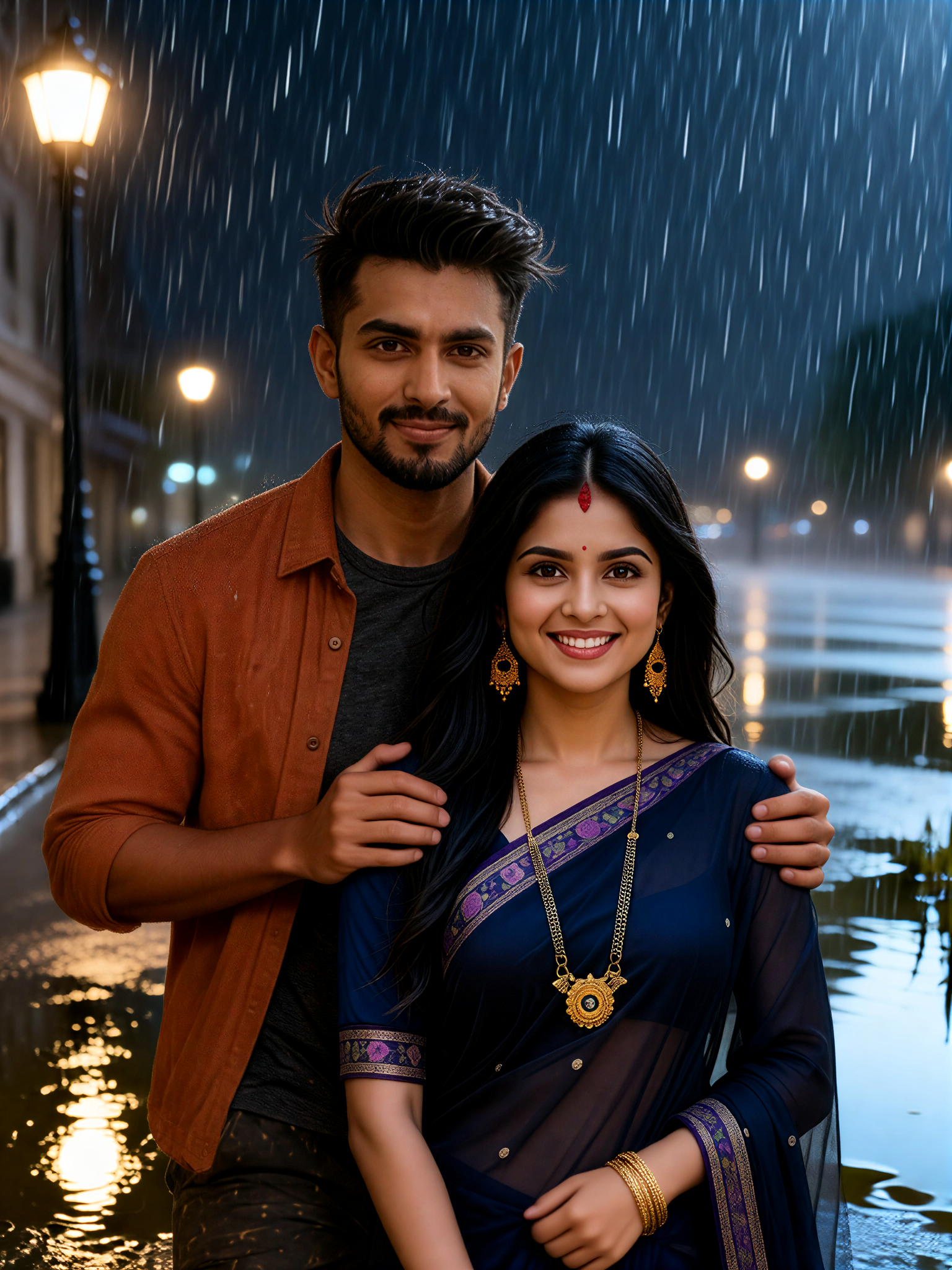 Street Rain Love image