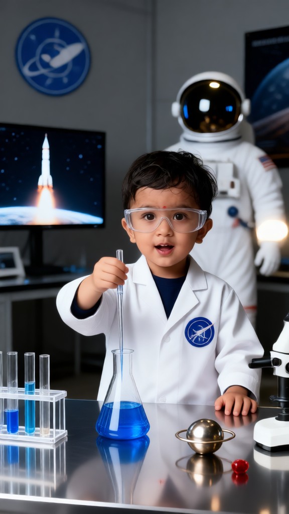 Astronaut boy image