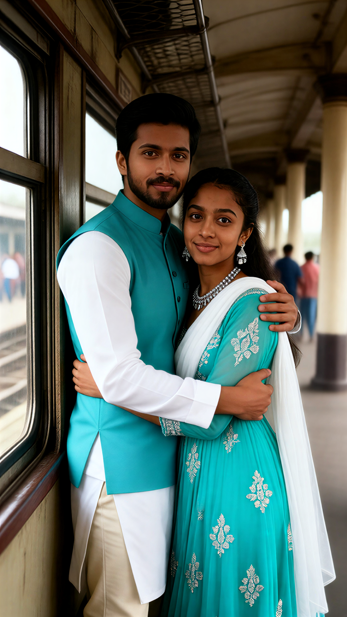 Blue Platform Hug image