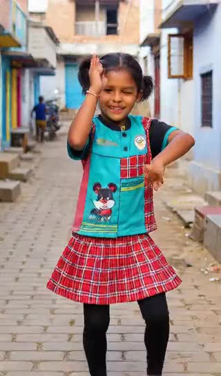 cute girl dance image