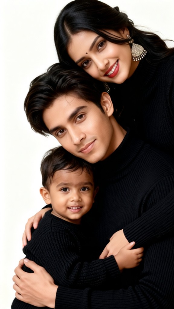 Happy Family Phone Wallpaper-02 image
