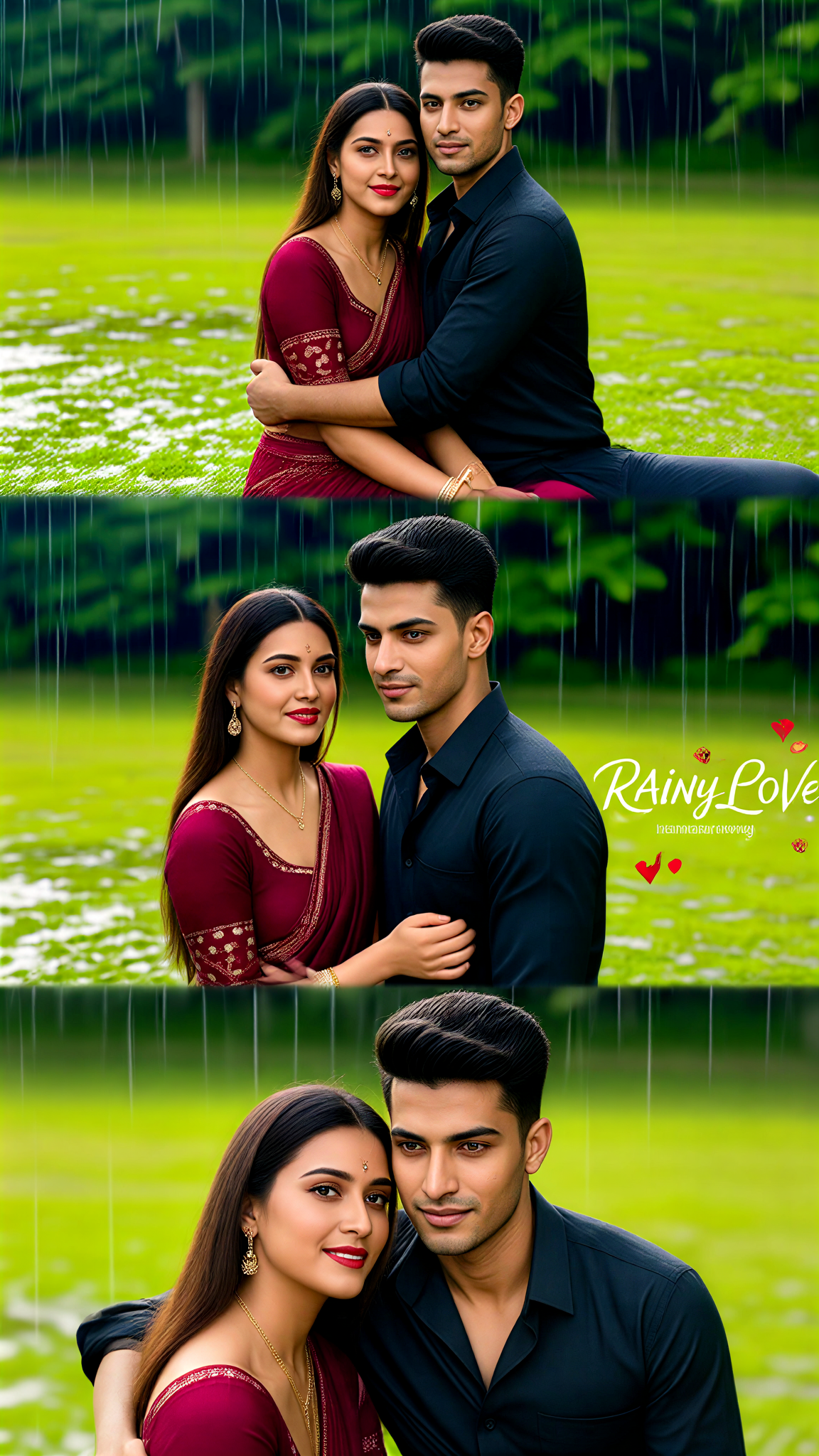 Rainy Grass Hug image