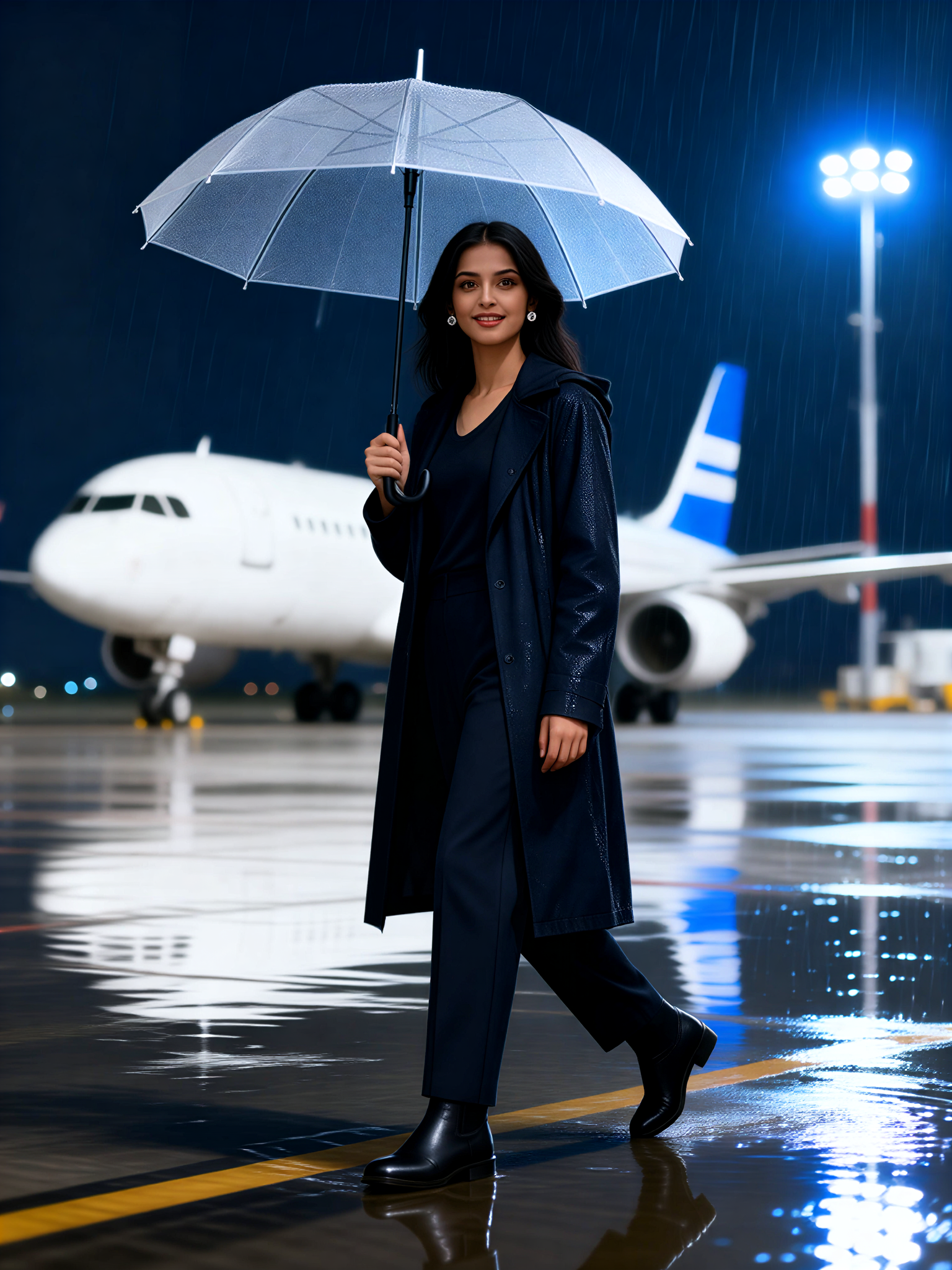 Rainy Tarmac Portrait image