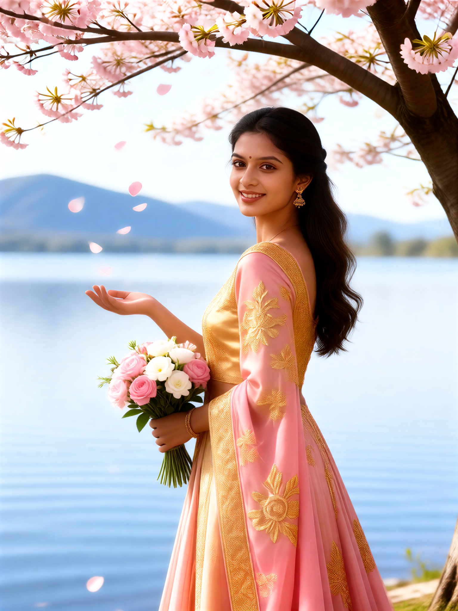 Flowers and natural scenery image