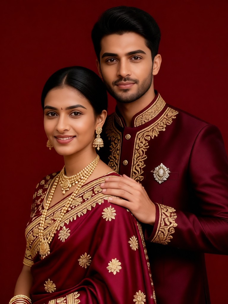 Royal Zardozi Couple video image