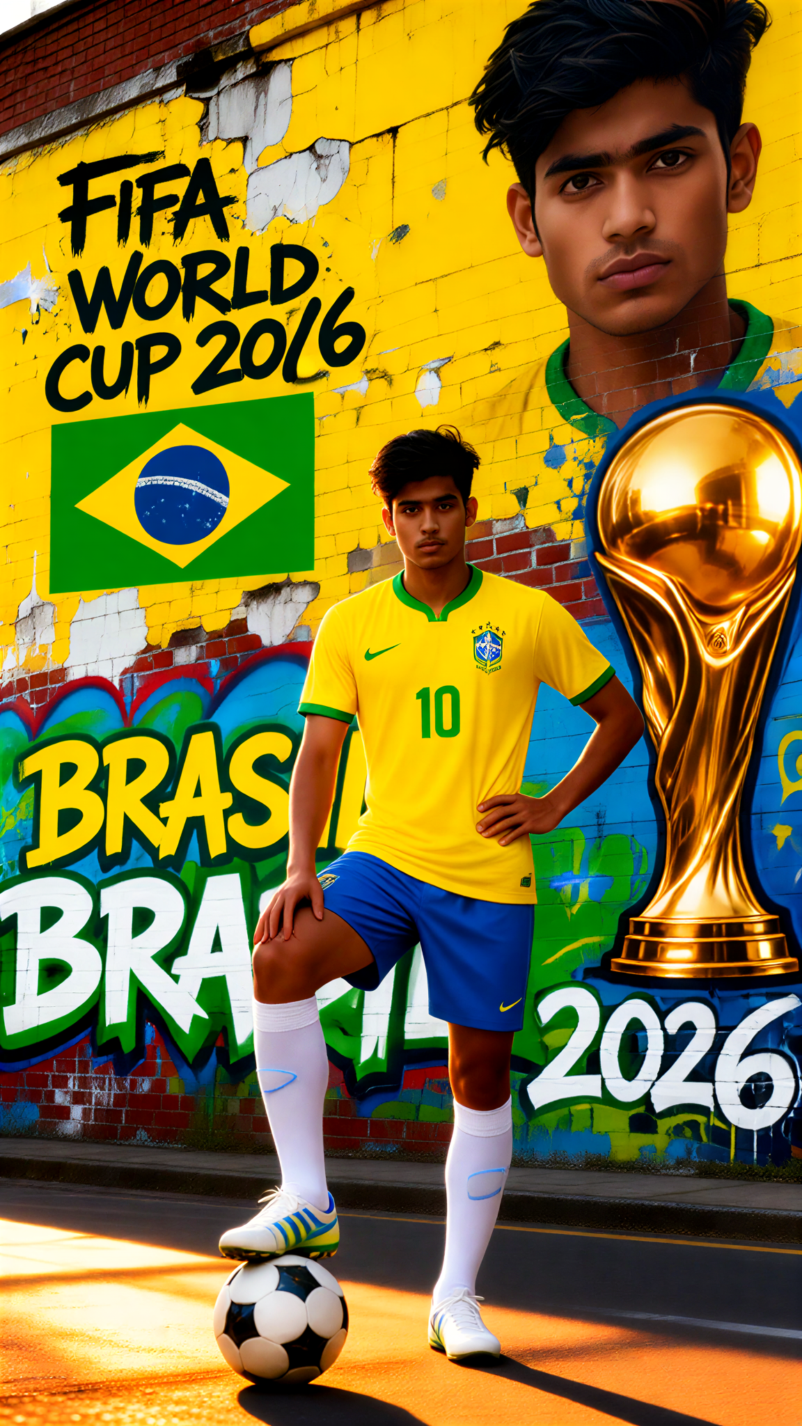 Sunset Street &Brazil Football Feve image