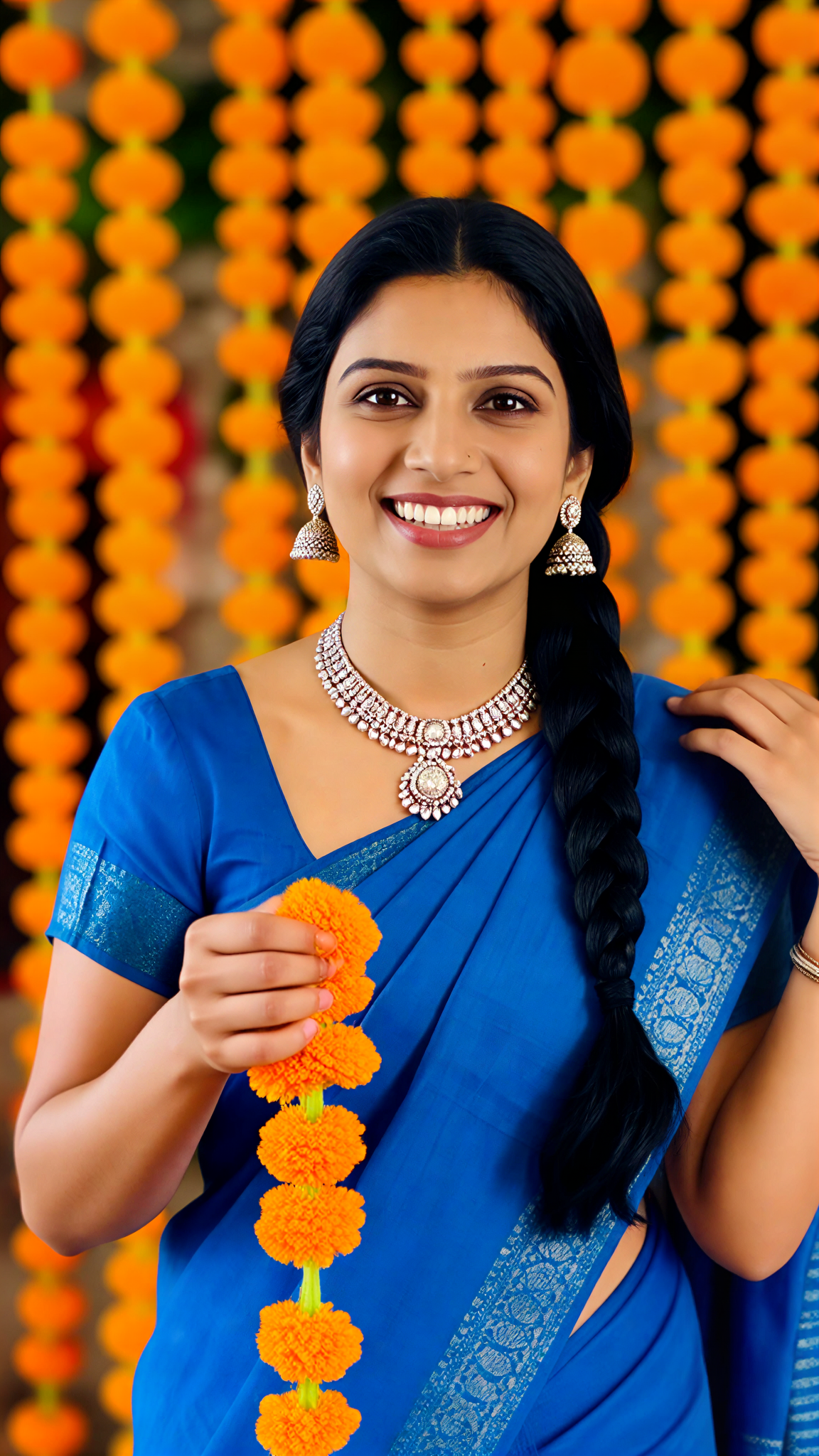 Orange Bloom Girl image