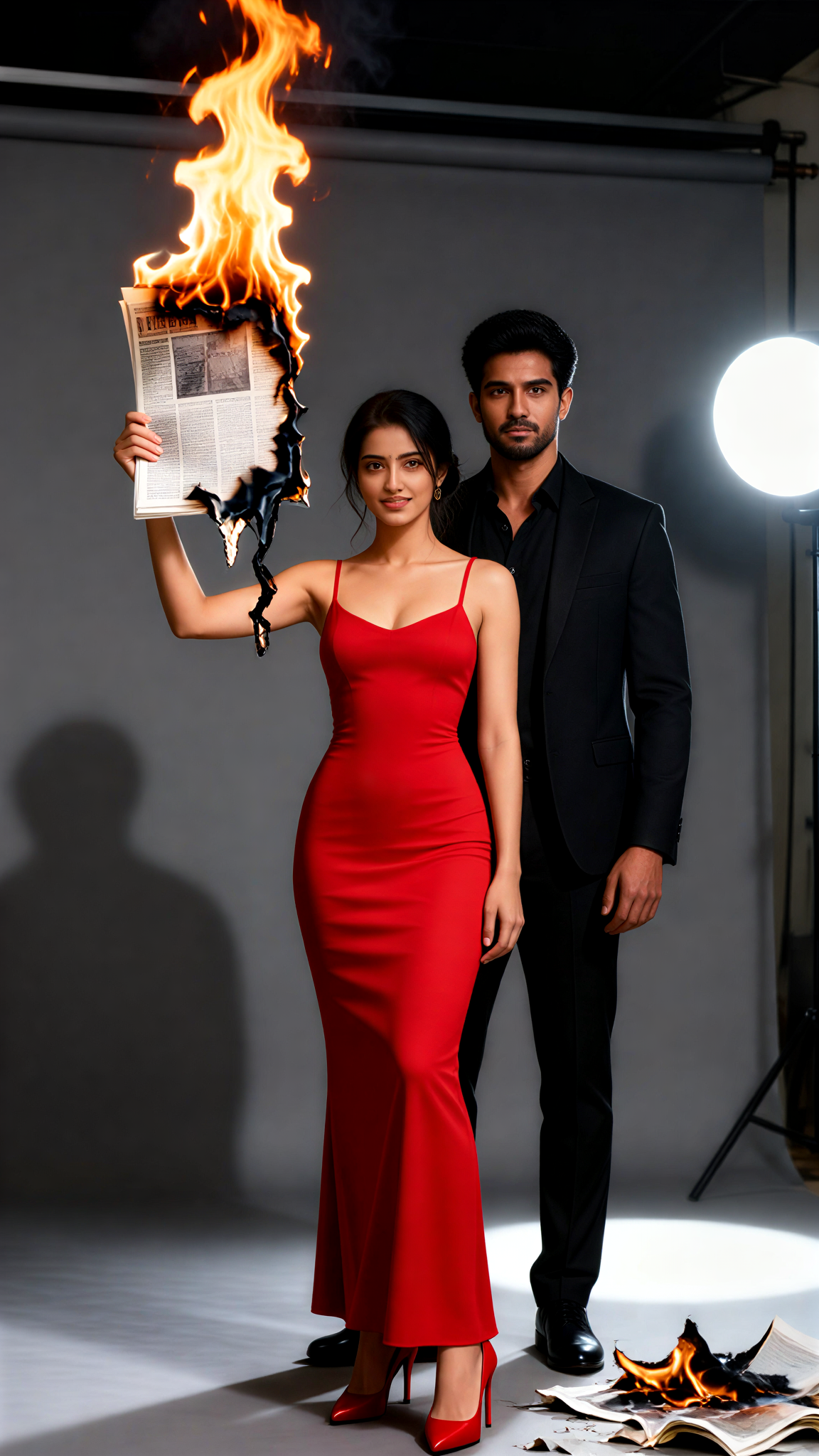 Red Dress Flame image