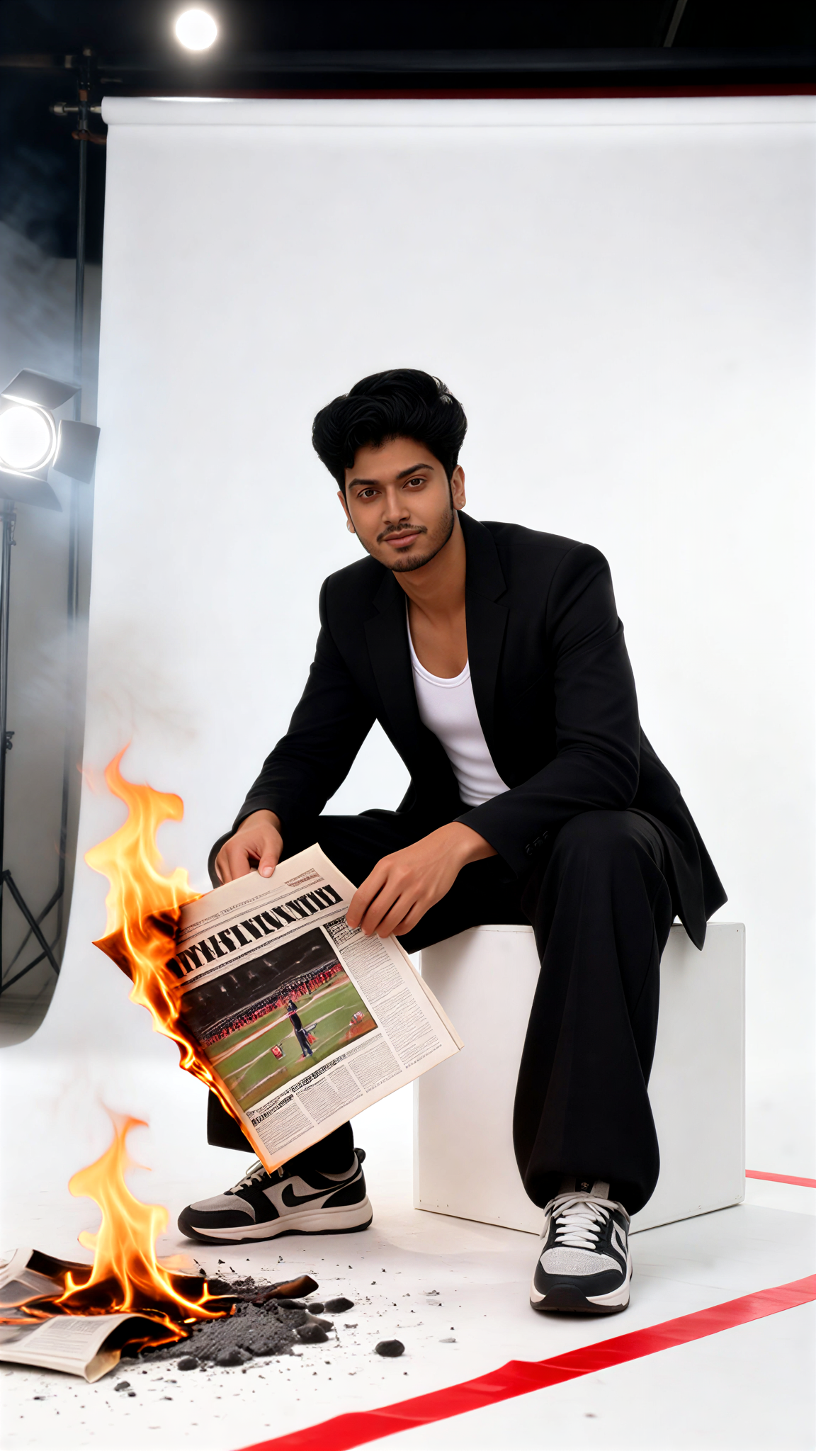 Sports Page Burn image